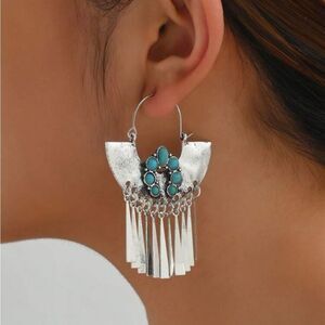Boho statement earrings S261